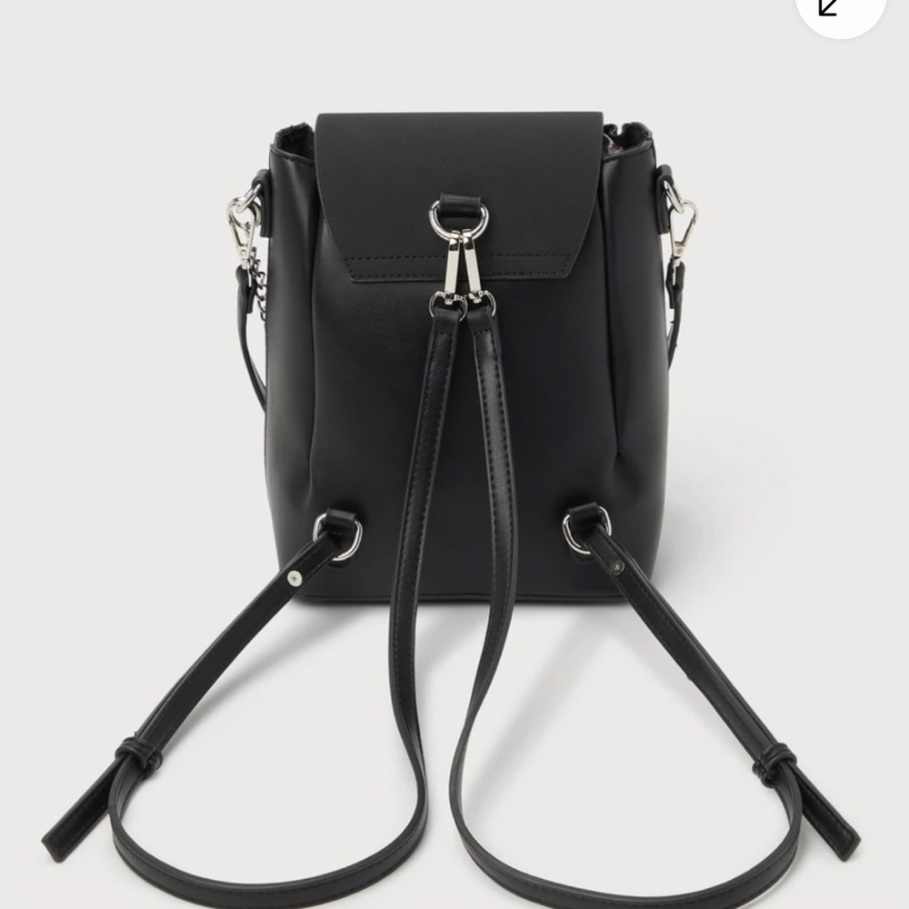 Vegan Leather Purse/Backpack - Picture 2 of 5